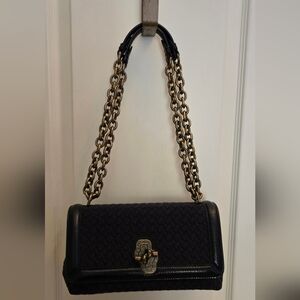 BOTTEGA VENETA LIKE NEW Intrecciato Knit Olimpia Knot Bag